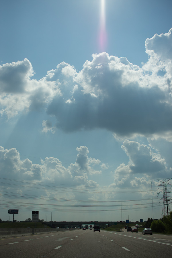 Westbound I-40